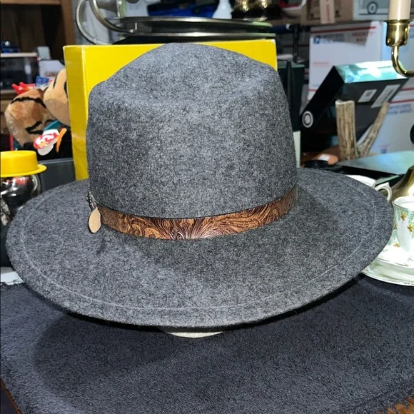 Vintage Betmar "Street Smart" Hat – 100% Wool – Made in USA – Grey - Picture 3 of 6